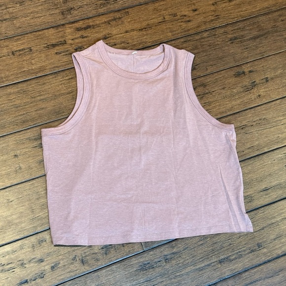Lululemon Classic Fit Cotton Blend Tank Top size 12 - Picture 1 of 6